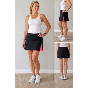 Terry Cycling Skirt SZ See Measurements Overskirt Black Bike Skirt